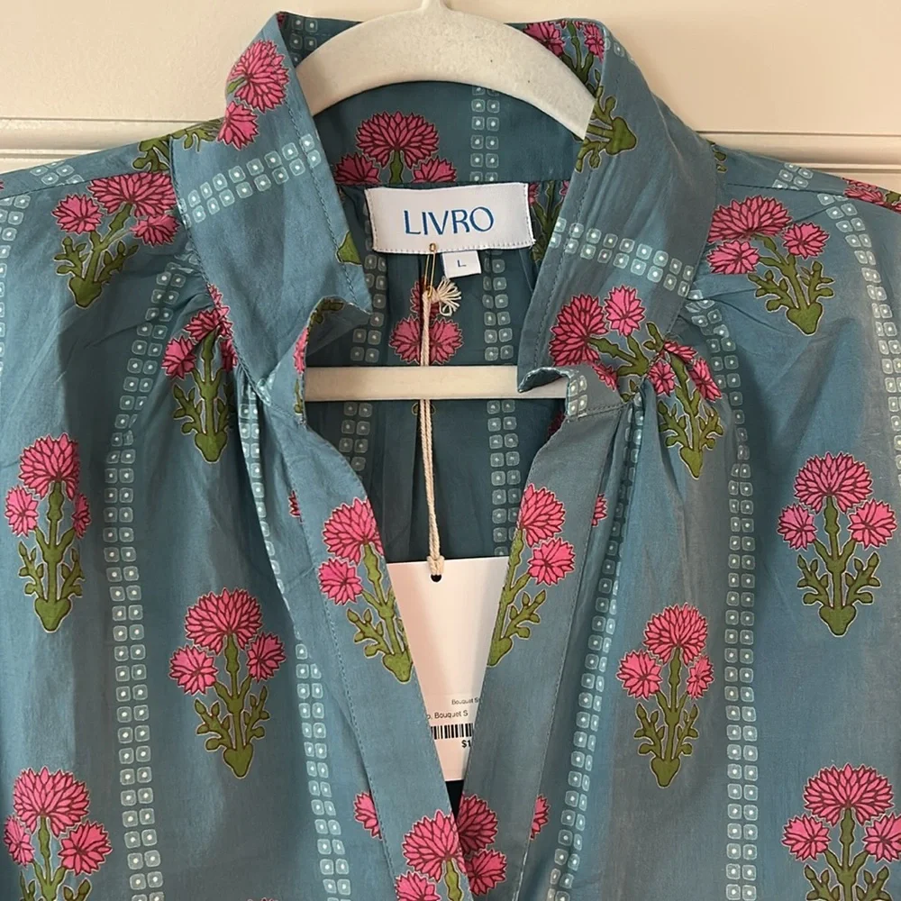 Livro Jane Top, Bouquet Stripes Large - Picture 4 of 8
